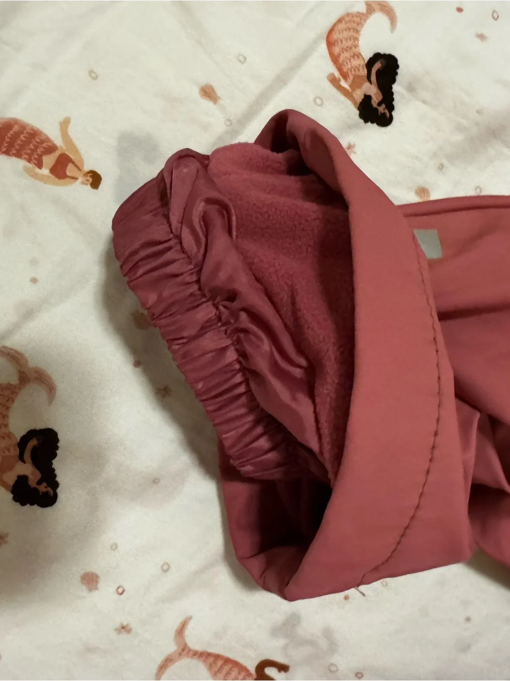 Zara polar fleece lined Rubberized overall size 5-6